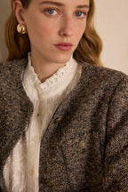 Pia Tweed Jacket - Anthracite