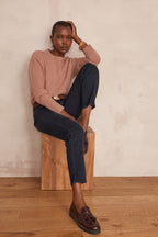 Lou Slim Trousers - Dark Wash