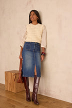 Structure Cléo Denim - Indigo Foncé