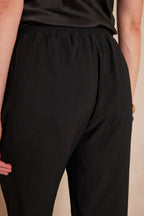 Pantalón Léana Fluido - Negro