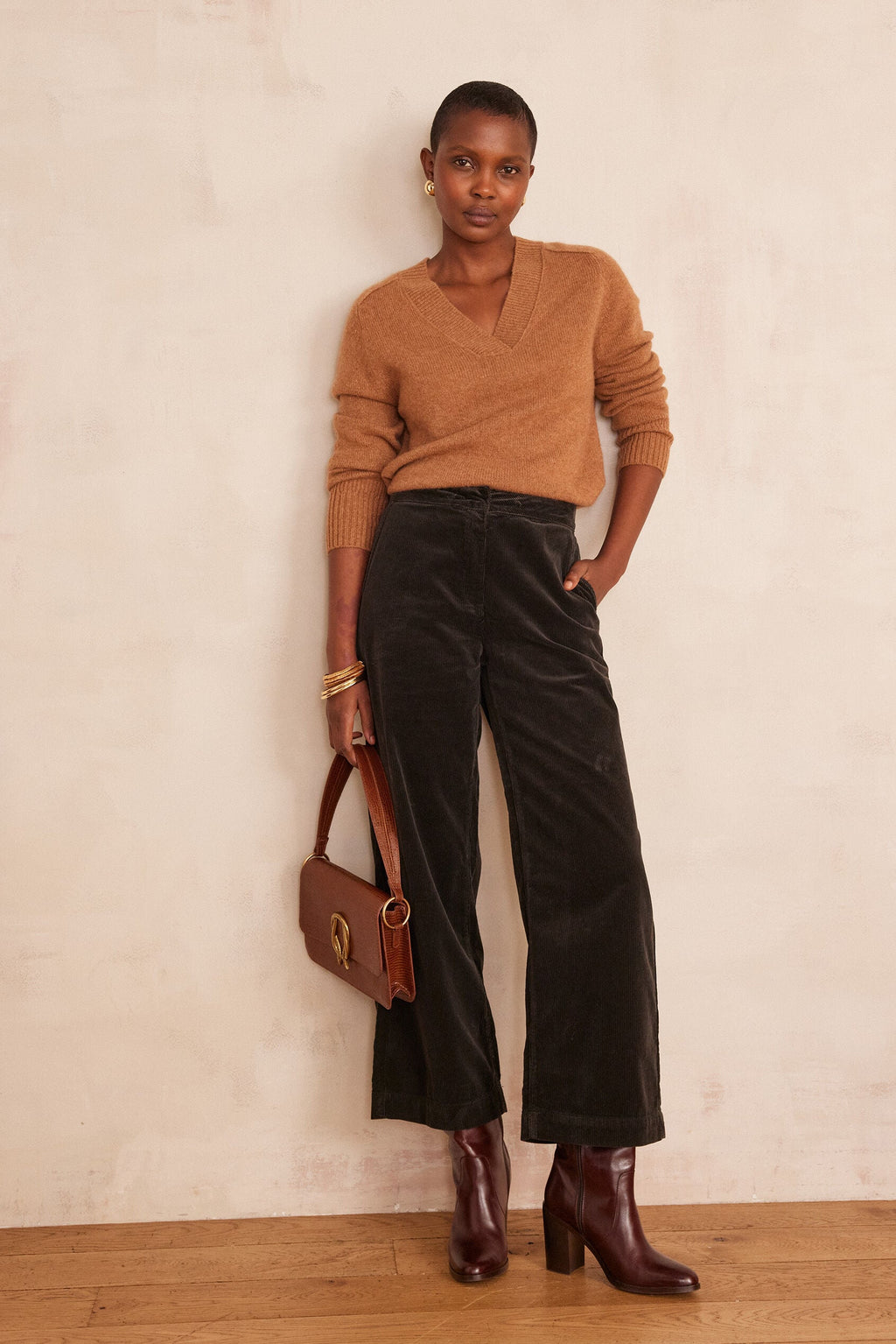 Pantalon Martin Velours - Kaki