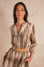 Flou Riade Printed - Natural
