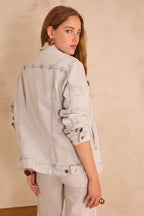 Cazadora Sophie Denim - Gris Ratón