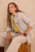 Cazadora Sophie Denim - Gris Ratón