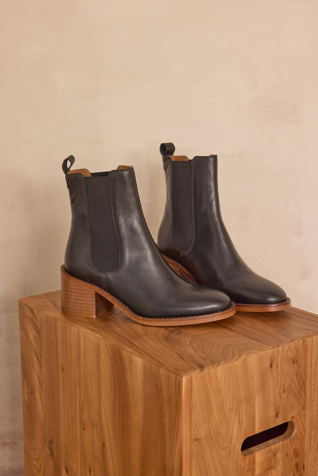 Botines Valentina - Negro