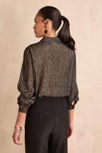 Sparkle Blouse - Black