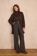Ferguson Striped Trousers - Anthracite