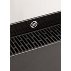 Warm Crystal 2000W - Convecteur Électrique En Verre Wifi Avec Roulettes - Noir