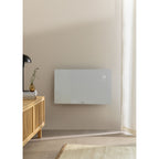 Warm Crystal 2000W - Convecteur Électrique En Verre Avec Wifi - Blanc