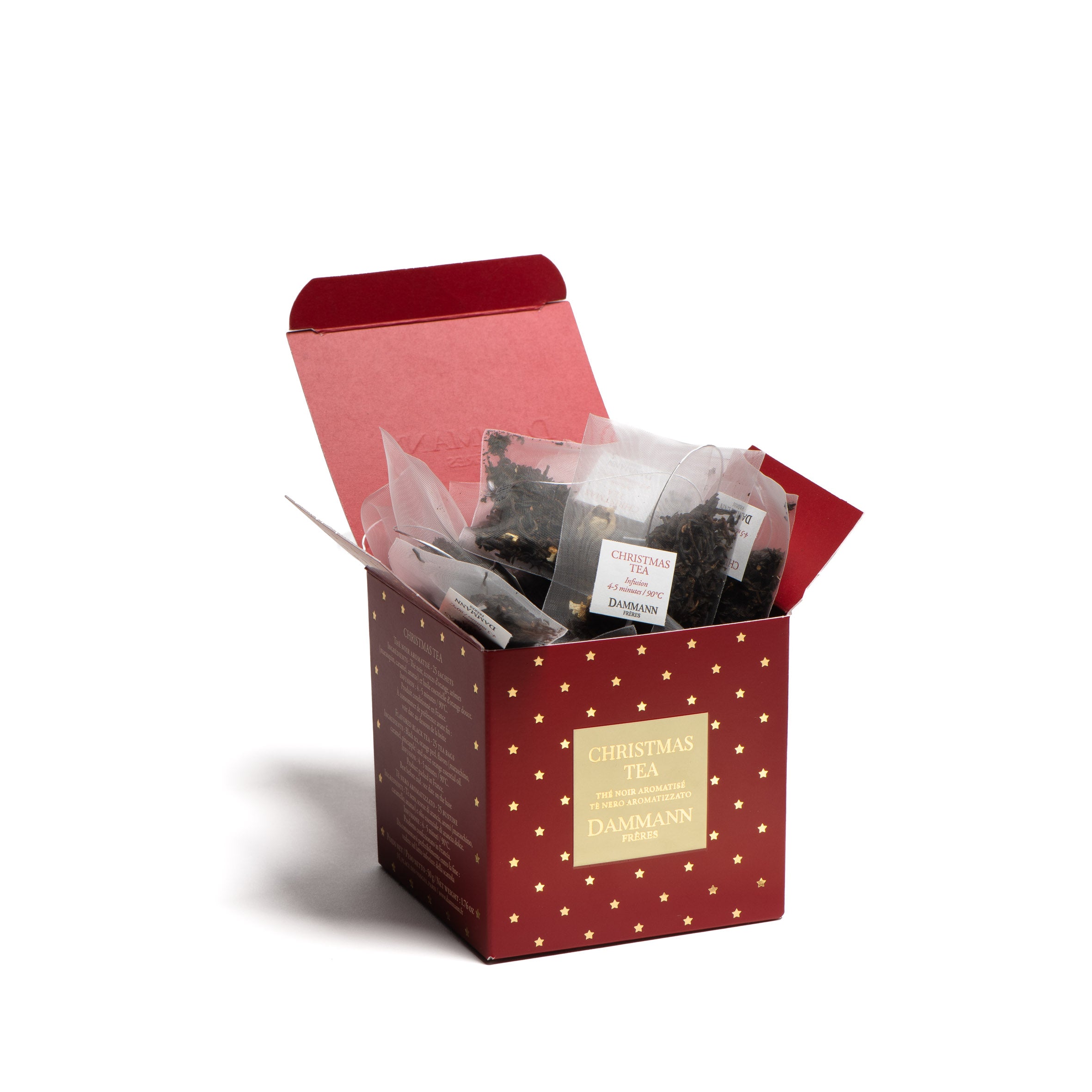 Caja Christmas Tea - 25 bolsitas cristal