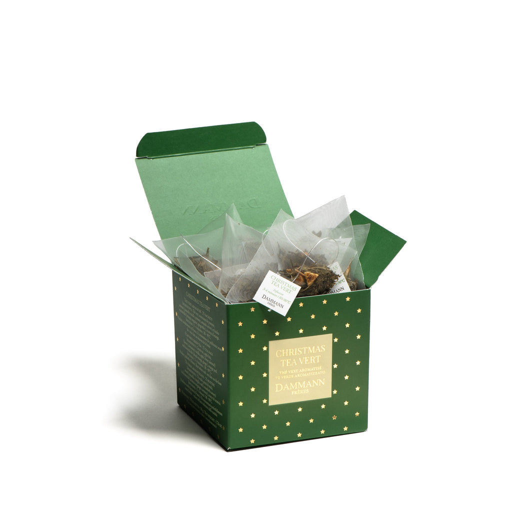 Boîte Christmas Tea Vert - 25 Sachets Cristal