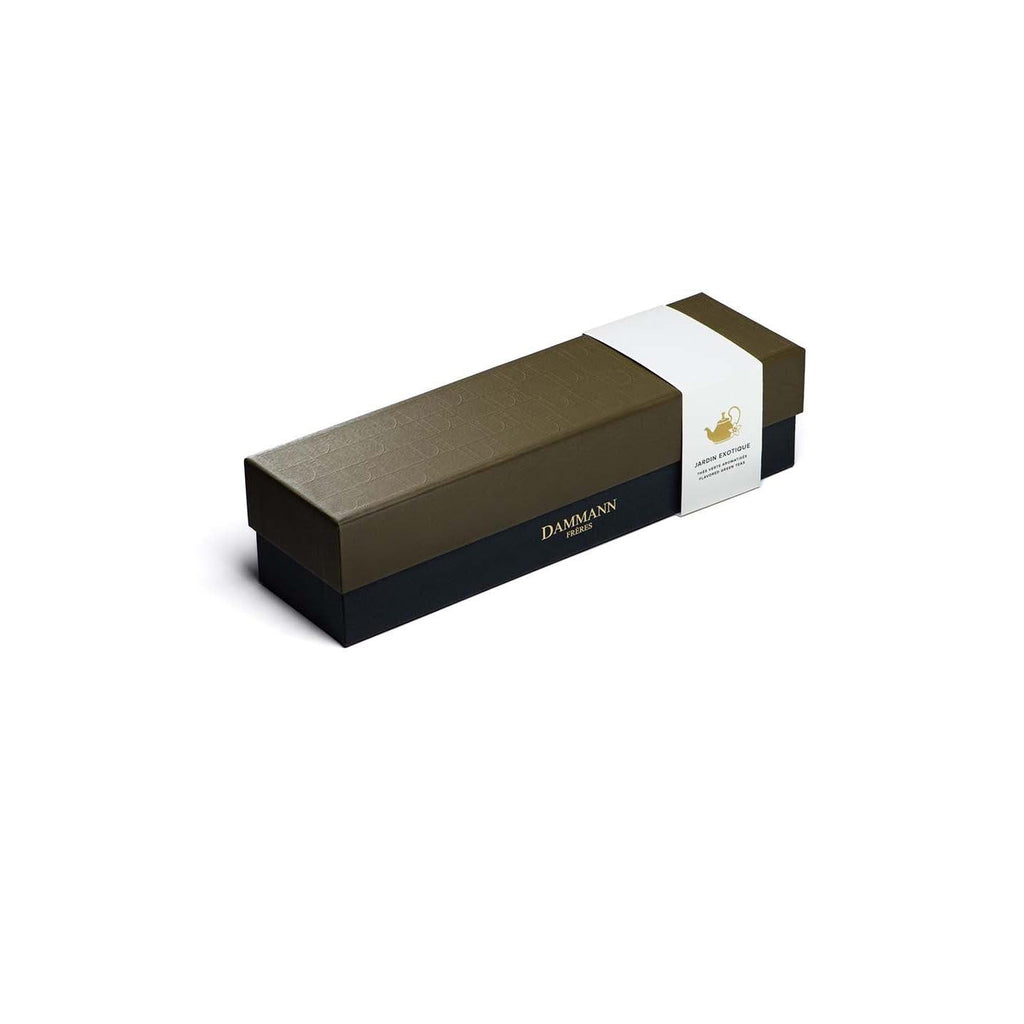 Estuche De 4 Mini Cajas Jardín Exótico + Infusor