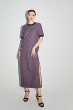 La Robe Annalisa En Tricot Multicolore