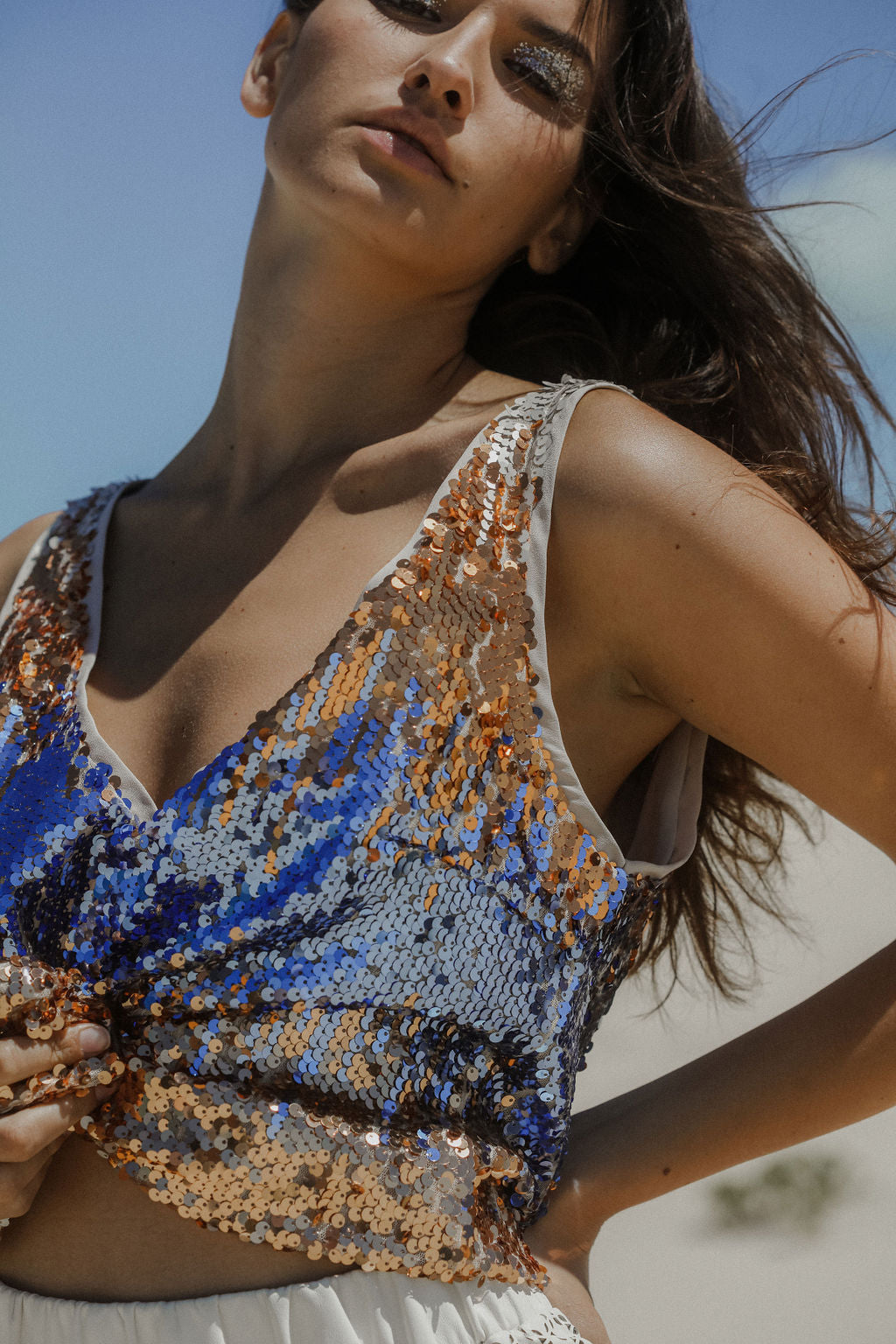 Plume Paris - Claudia Top - Sequins