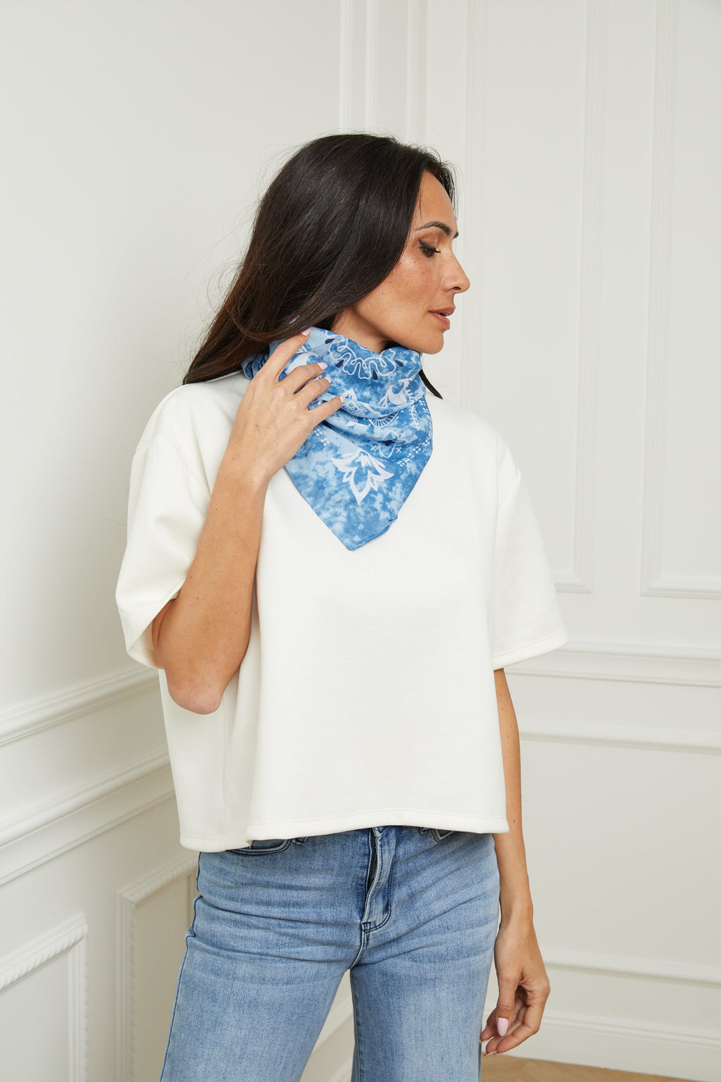 Foulard Bonnie - Ciel