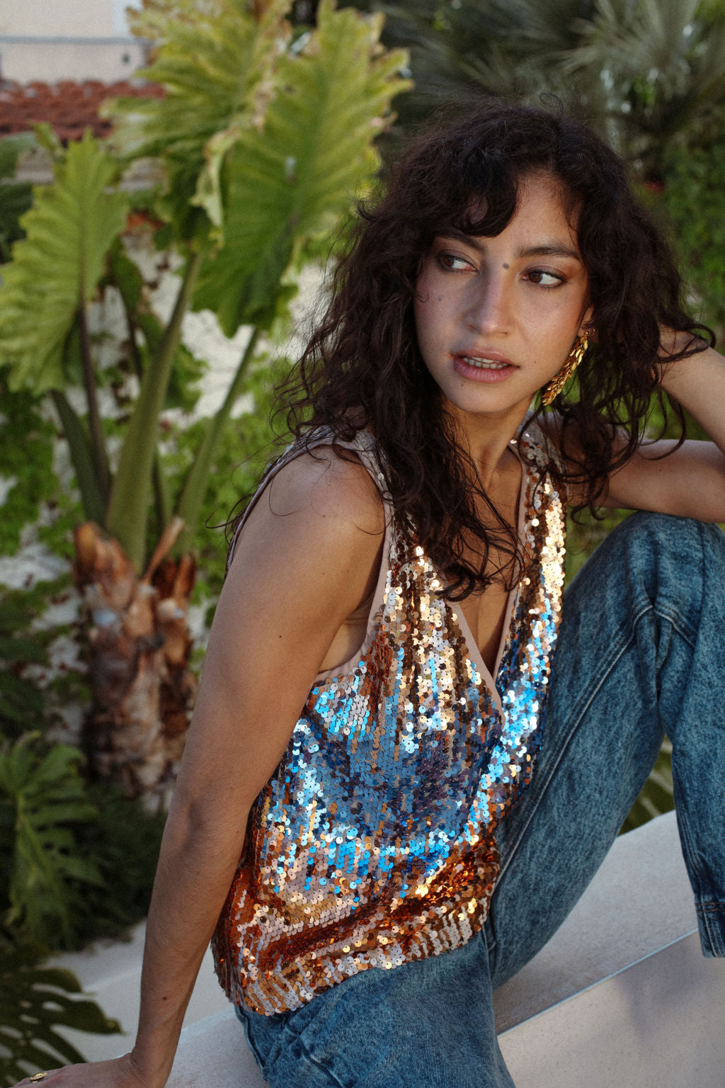 Plume Paris - Claudia Top - Sequins