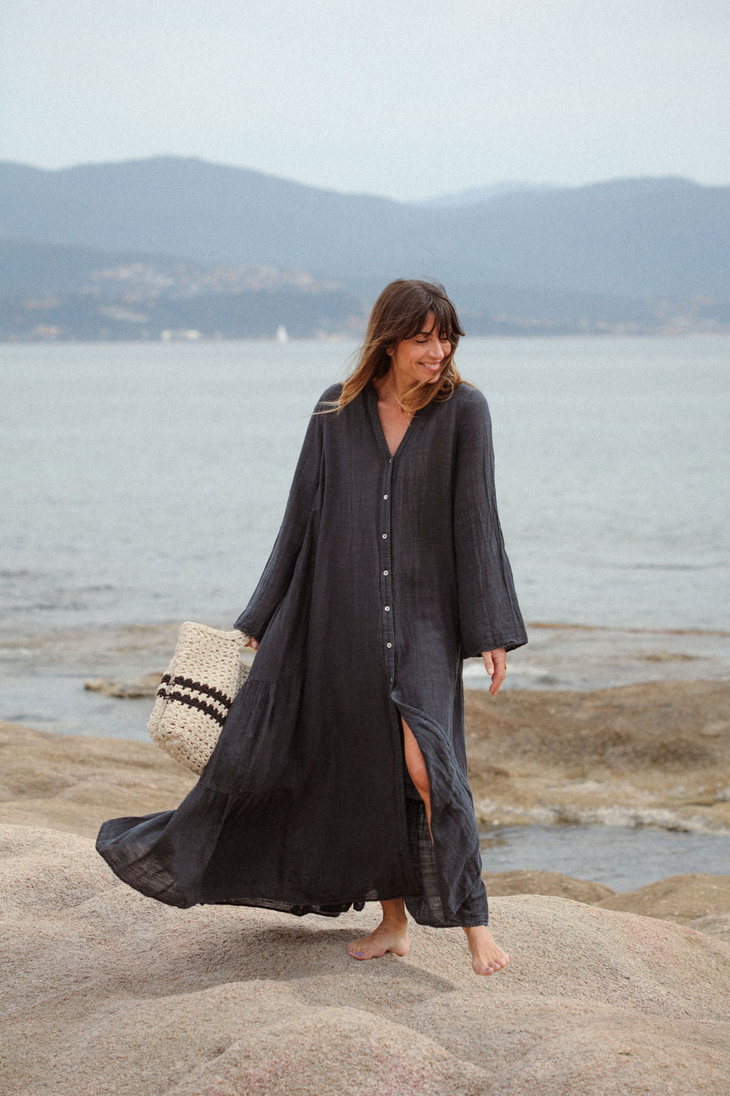 Stella Dress - Carbon