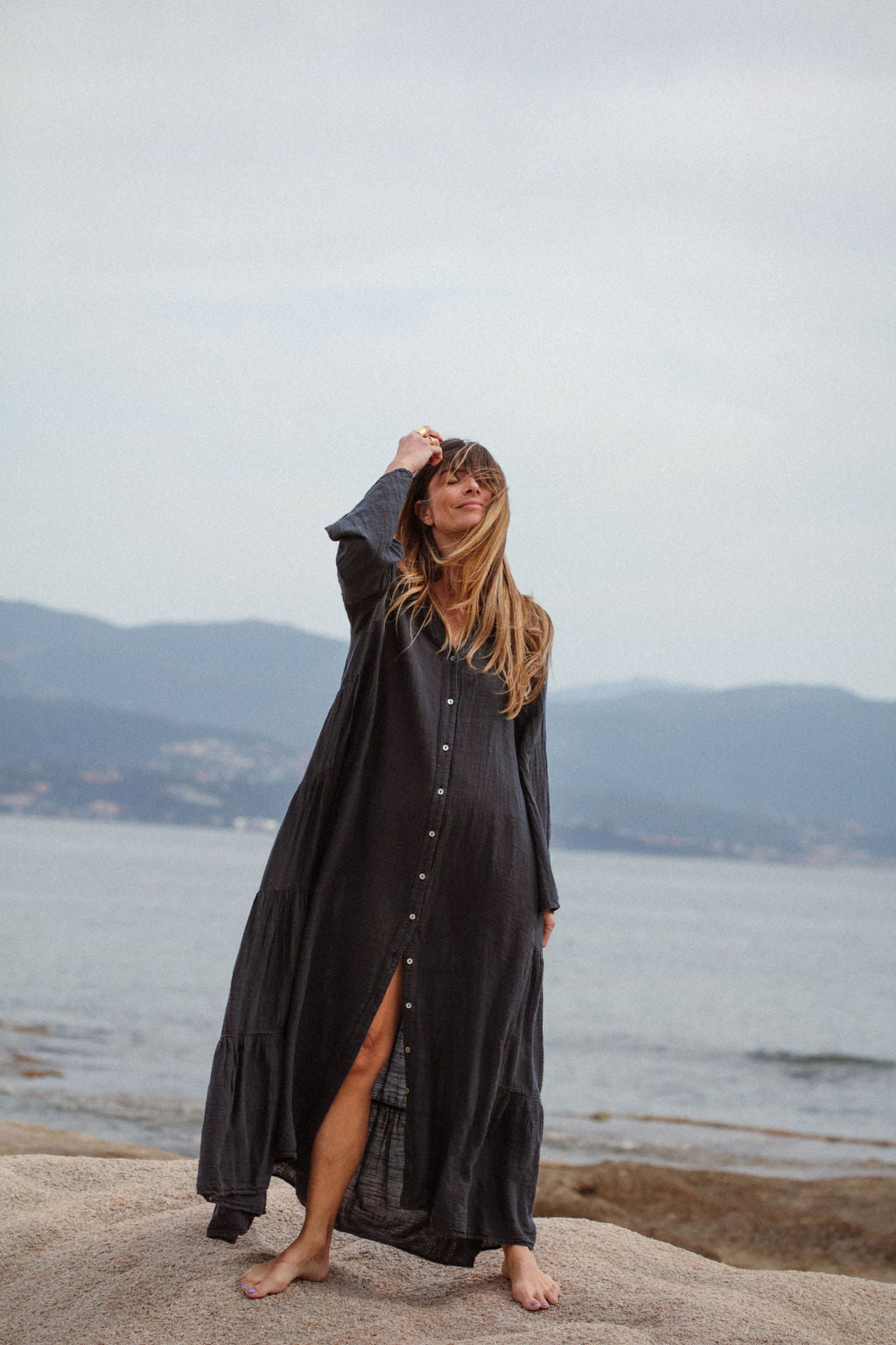 Stella Dress - Carbon