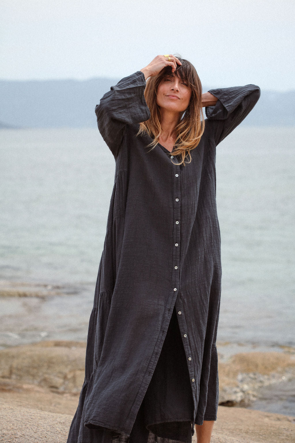 Stella Dress - Carbon