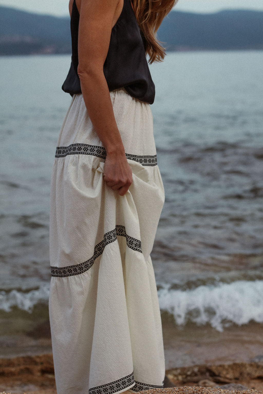 Plume Paris - Falda Sarah Crudo