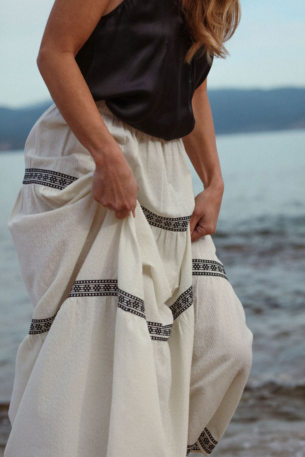 Plume Paris - Falda Sarah Crudo