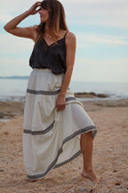 Plume Paris - Falda Sarah Crudo