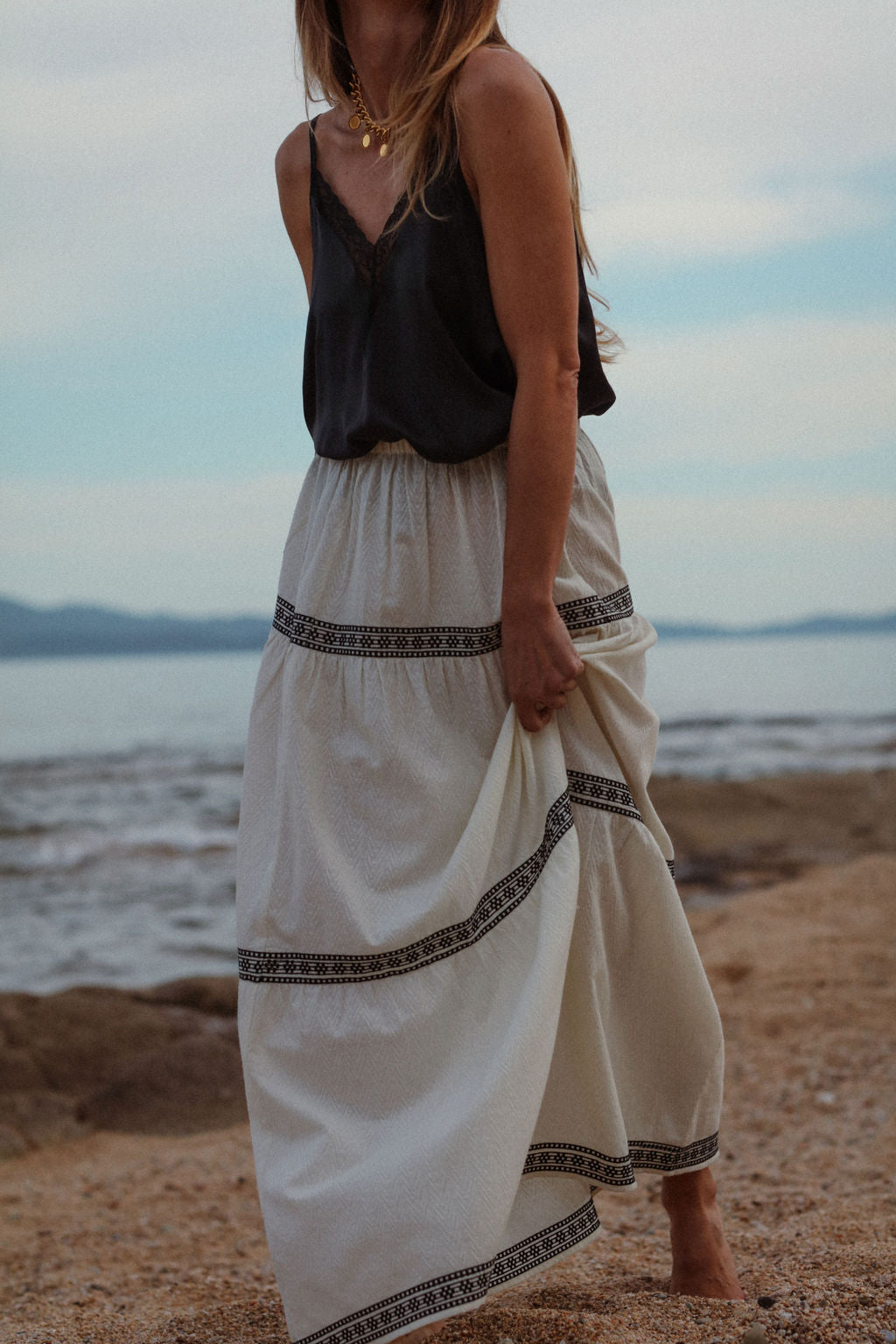 Plume Paris - Falda Sarah Crudo