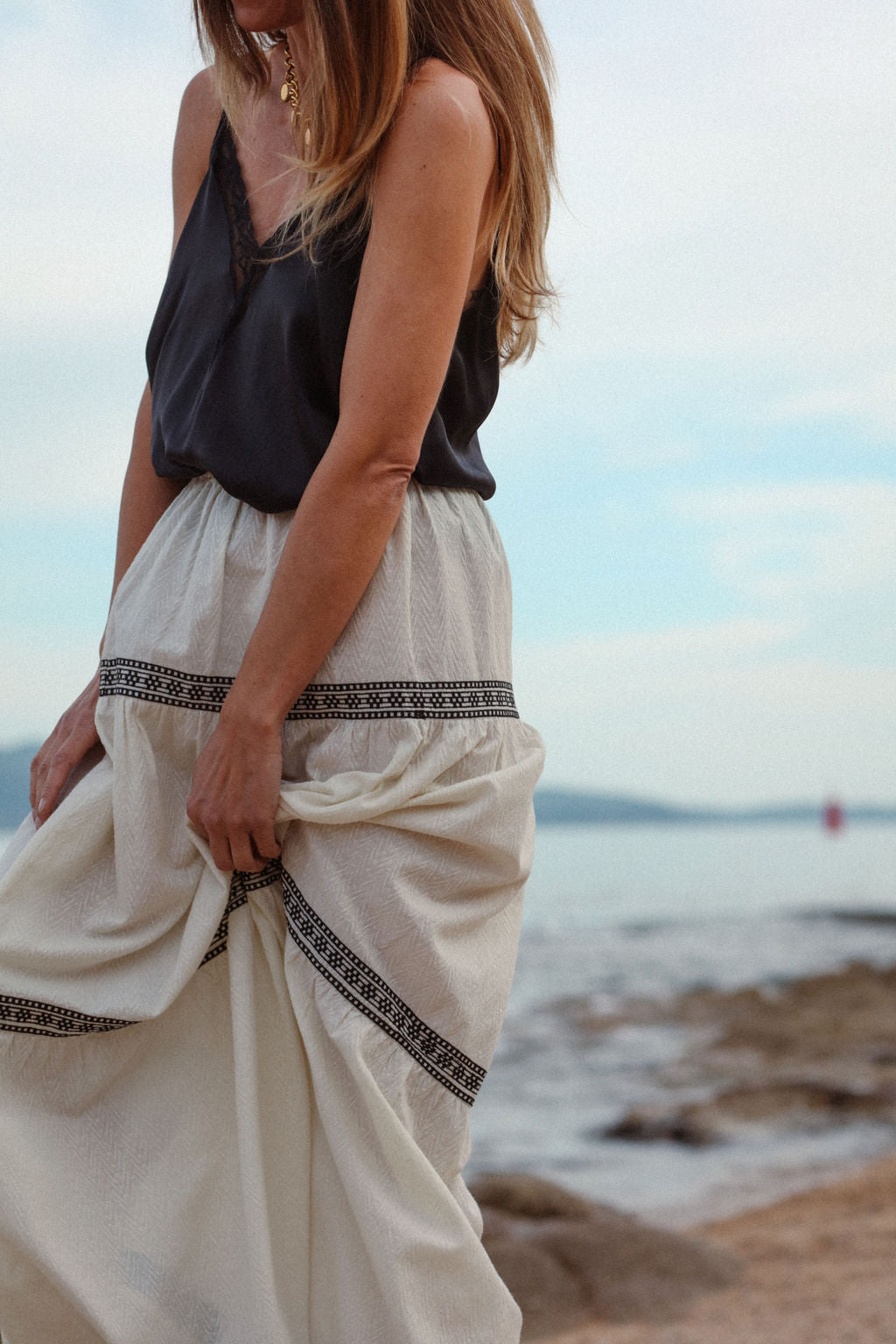 Plume Paris - Falda Sarah Crudo