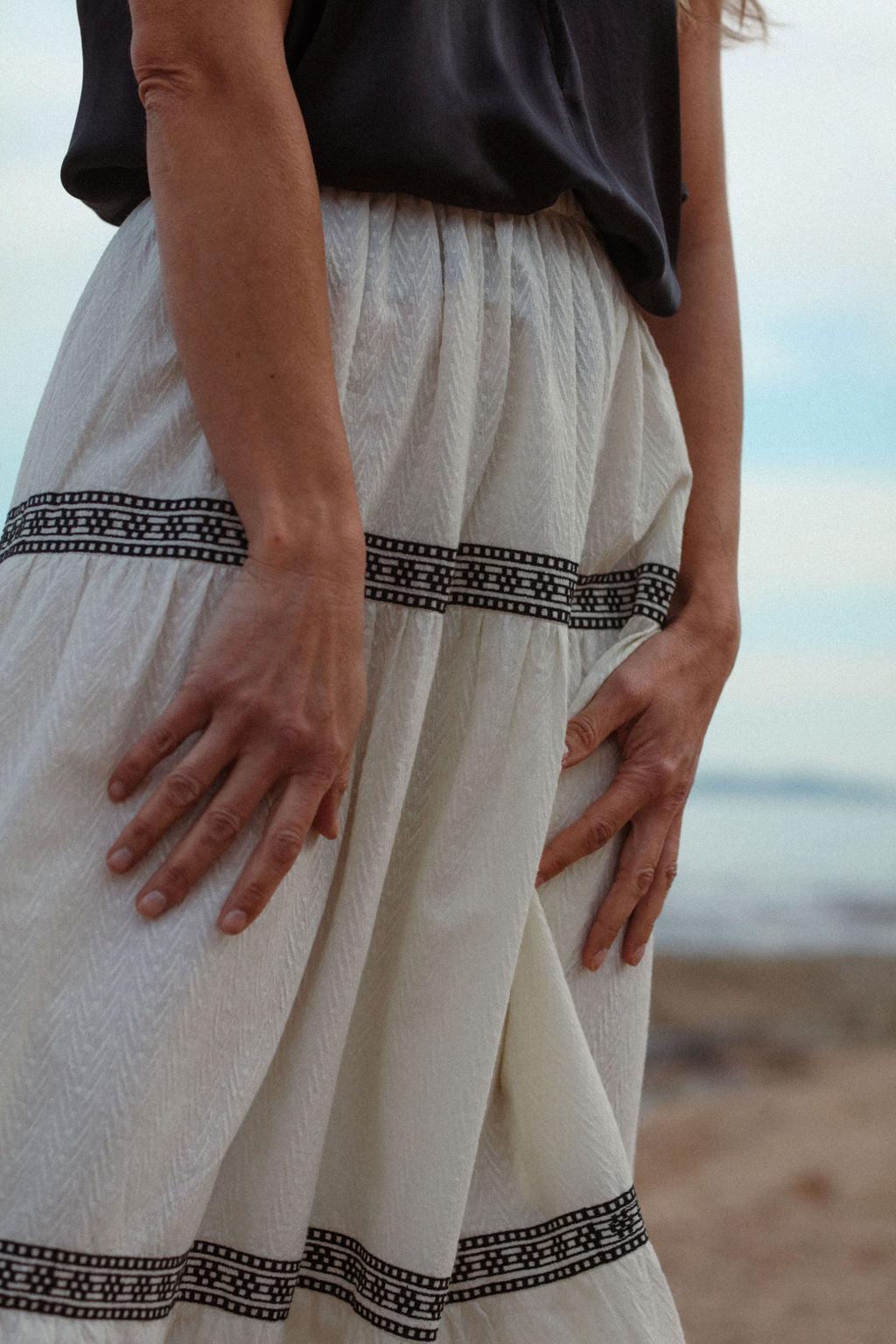 Plume Paris - Falda Sarah Crudo