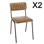 Marcel - Set of 2 Chairs - Black