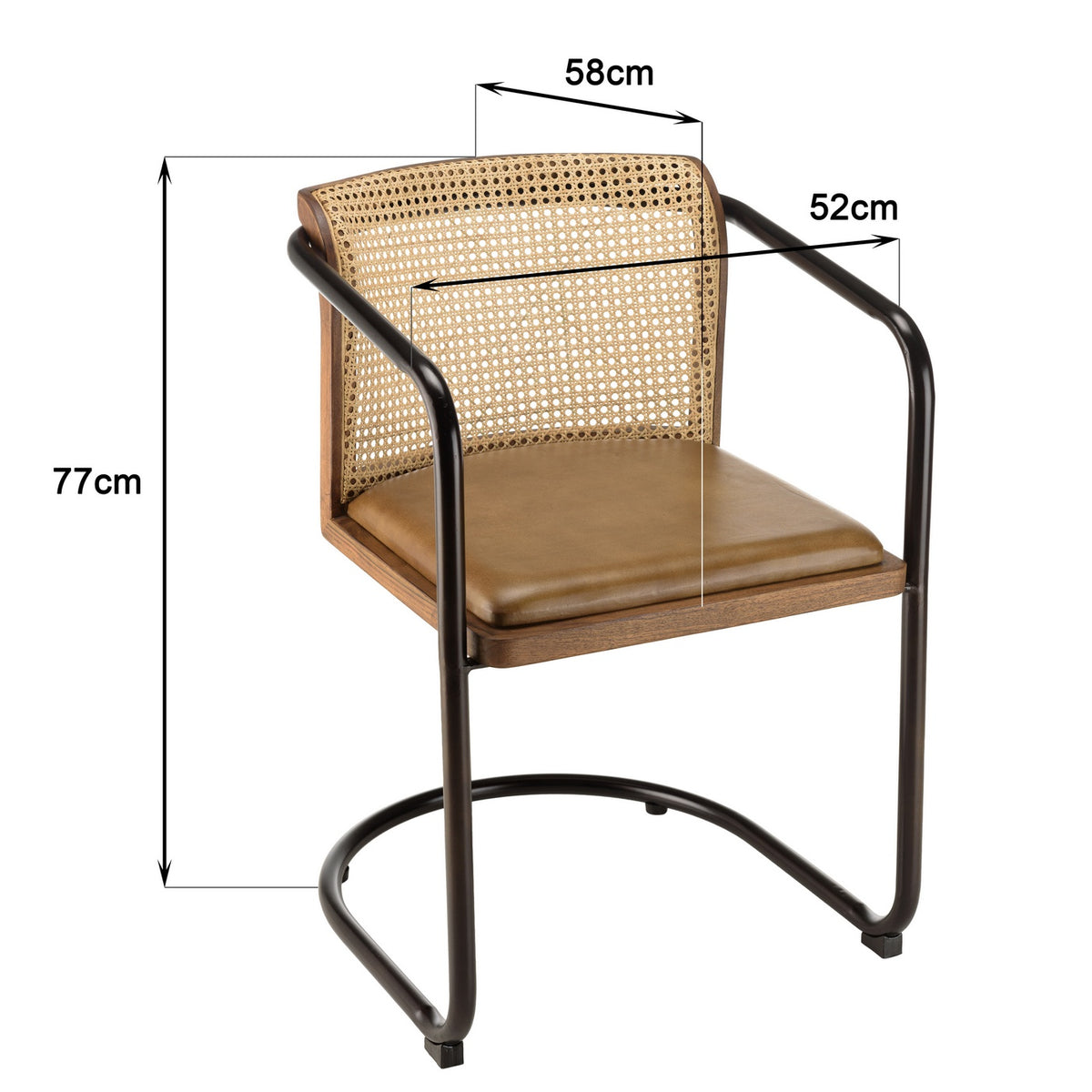 Marcel - Sillón - Madera Clara