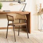 Marcel - Lote De 2 Sillas - Marrón/Negro/Madera Clara