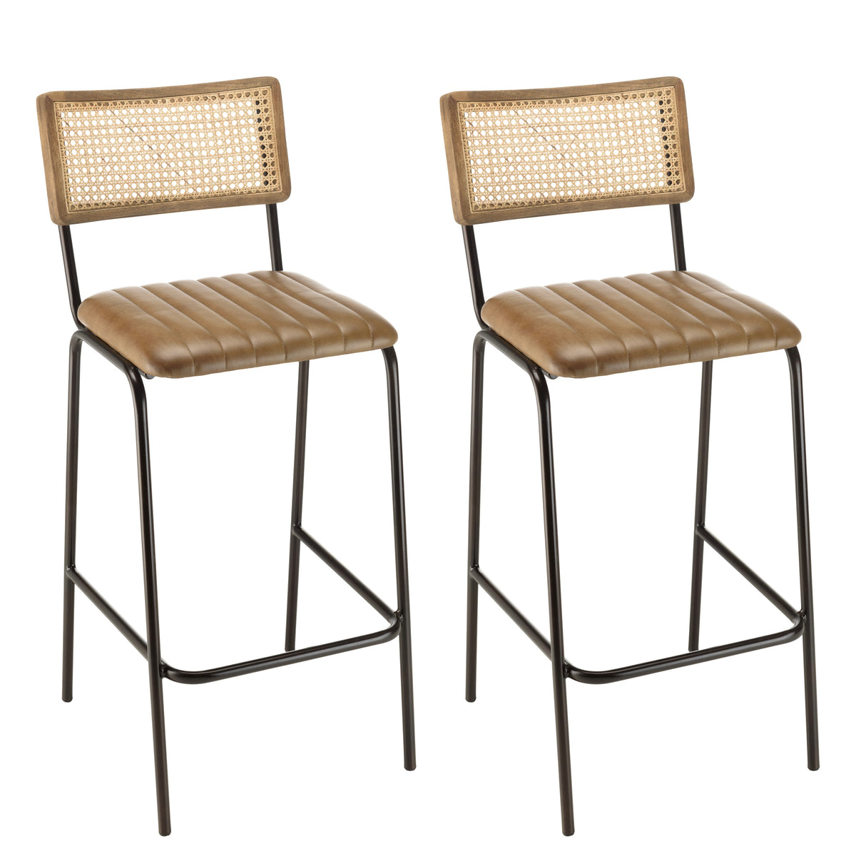 Marcel - Lote De 2 Taburetes - Madera Clara