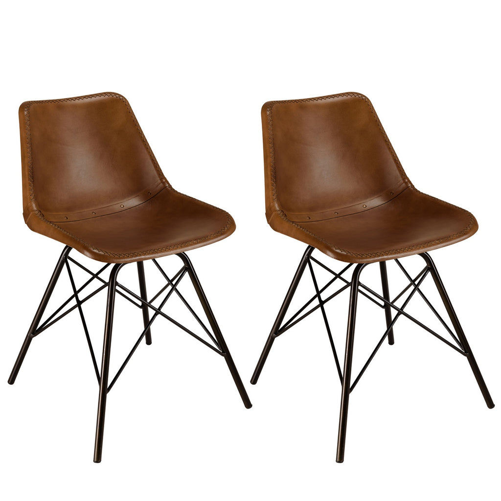 Marcel - Lote De 2 Sillas - Negro