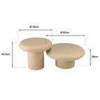 Hortense - Tavolino - Beige