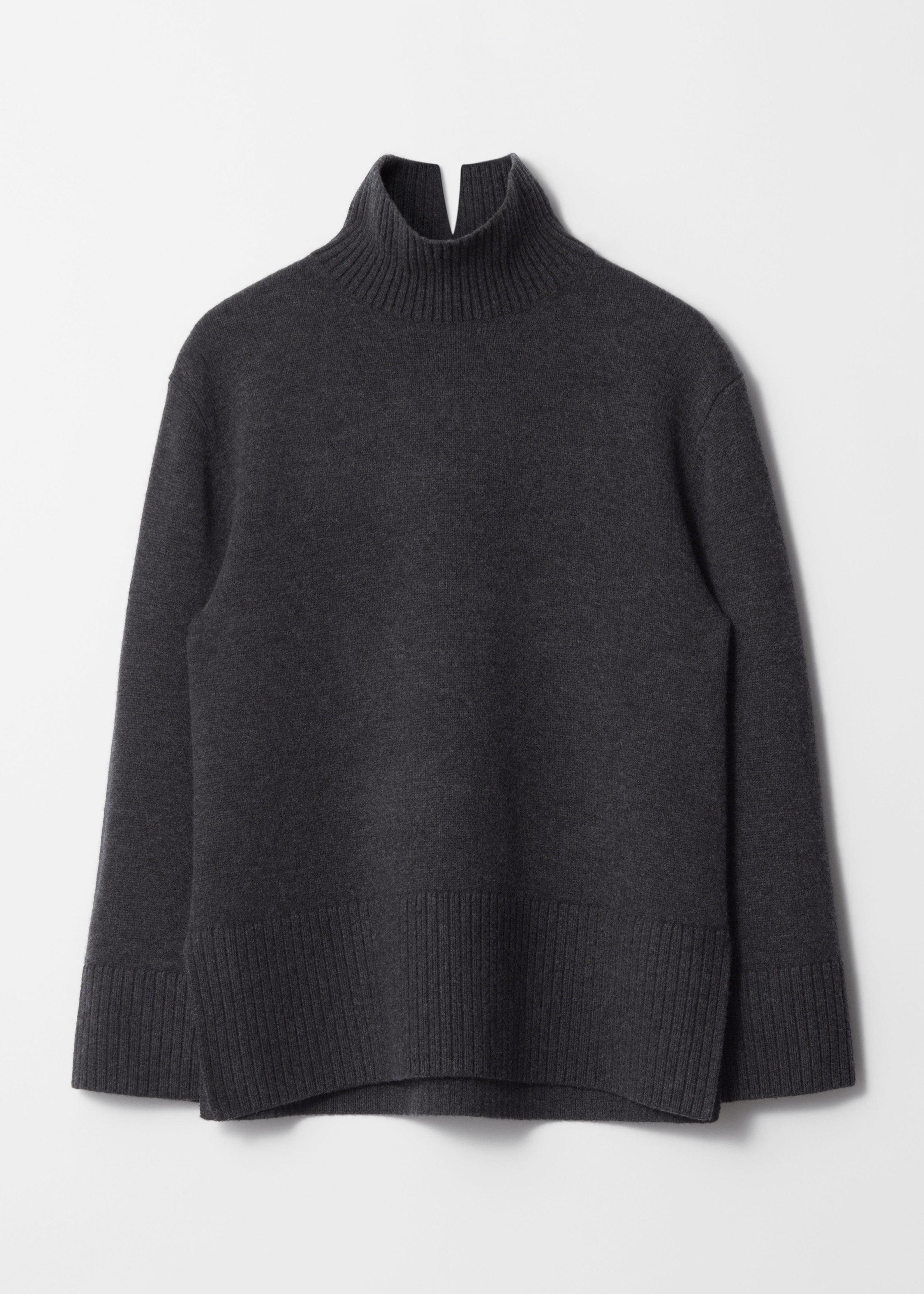 Jersey de cuello alto Es Cecilie - Negro - Mujer