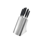 Bloc De Couteaux Glasgow En Inox Avec 5 Couteaux Jupiter