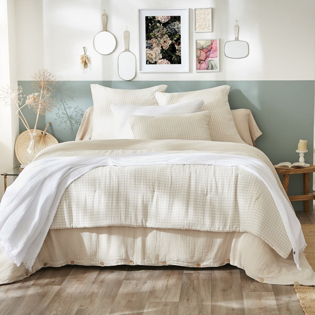 Vickie - Bout De Lit - Gaze De Coton - Pampa