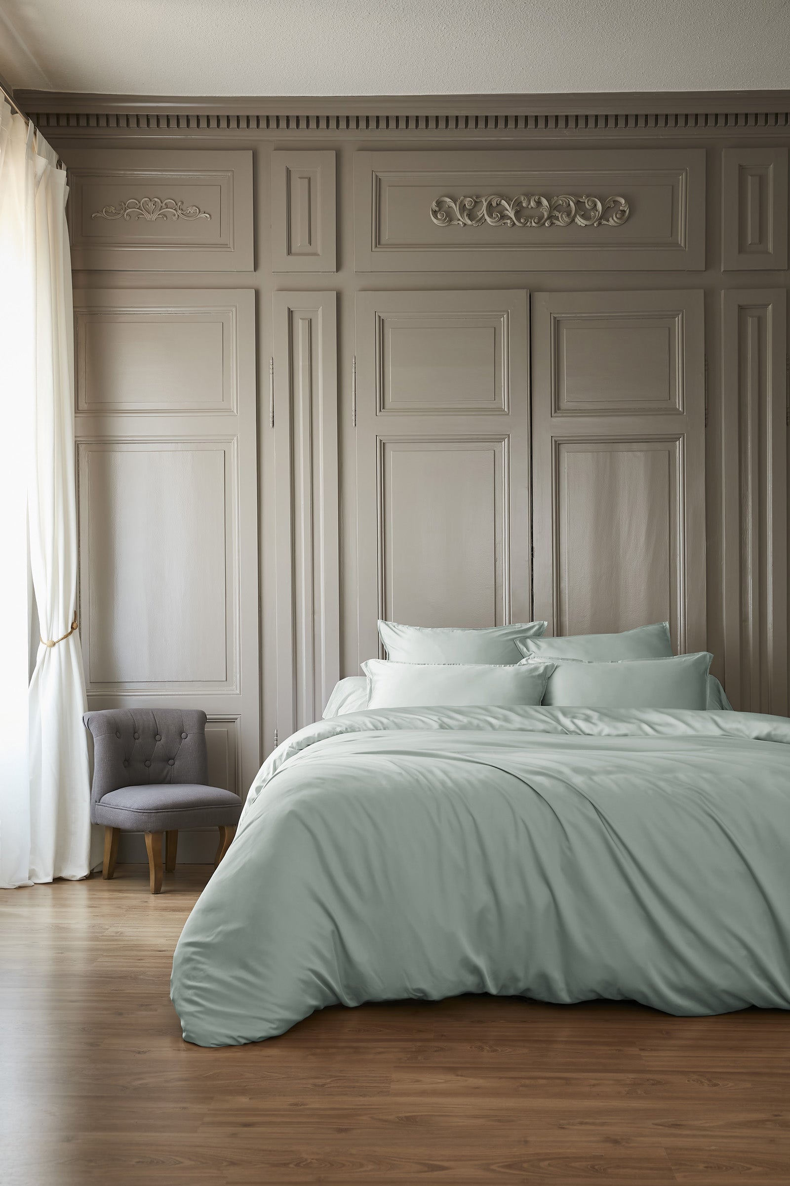 Salomé - Housse De Couette - Bambou - Eucalyptus