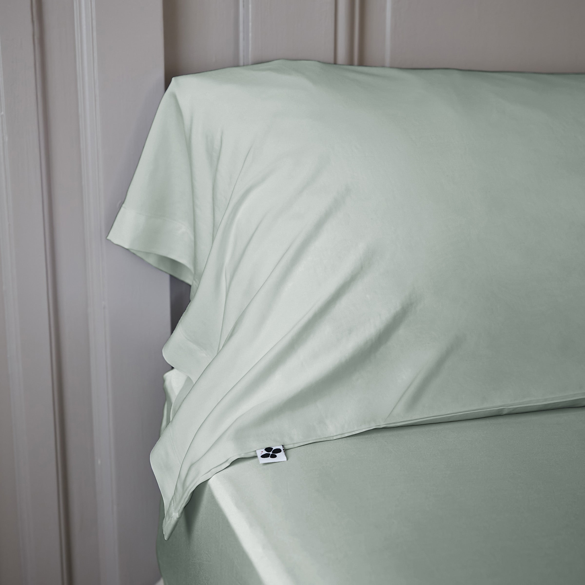 Bolster Pillowcase - Bamboo - Salomé - Eucalyptus