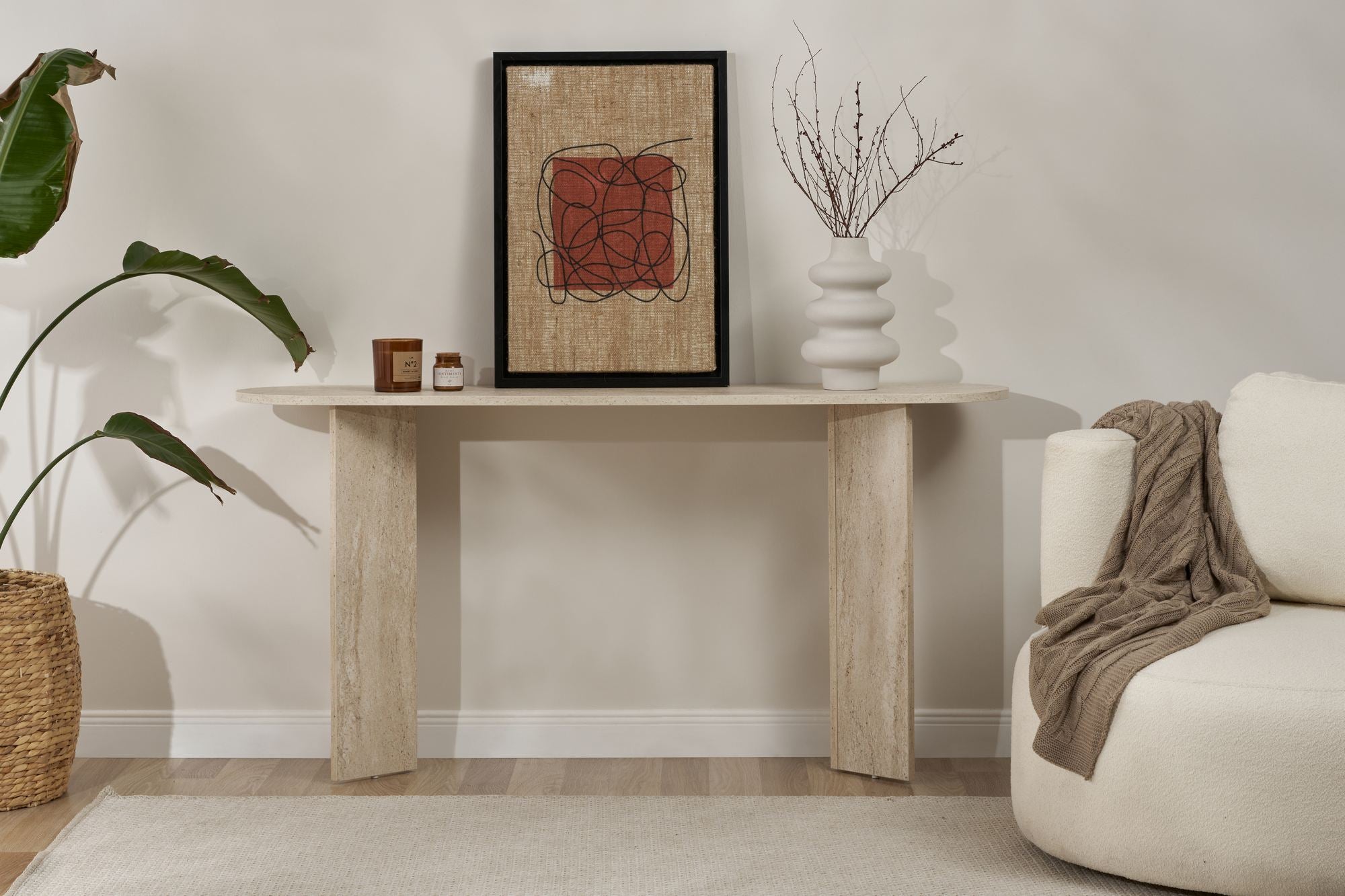 Sira - Sideboard - Travertine