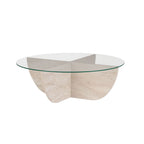 Liya - Coffee Table - Travertine