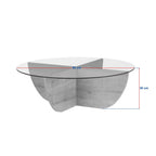 Liya - Coffee Table - Travertine