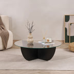 Liya - Coffee Table - Black Wood