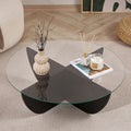 Liya - Coffee Table - Black Wood