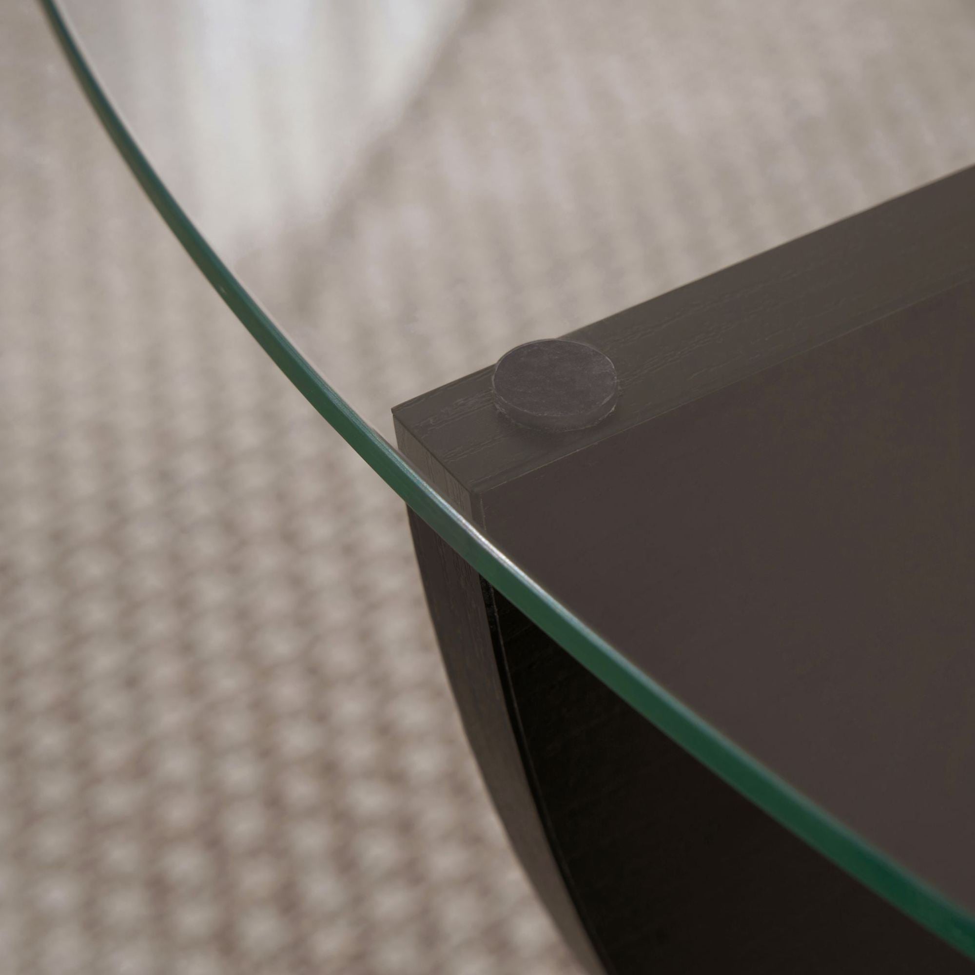 Liya - Coffee Table - Black Wood