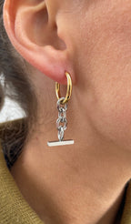 Asymmetric Örhängen