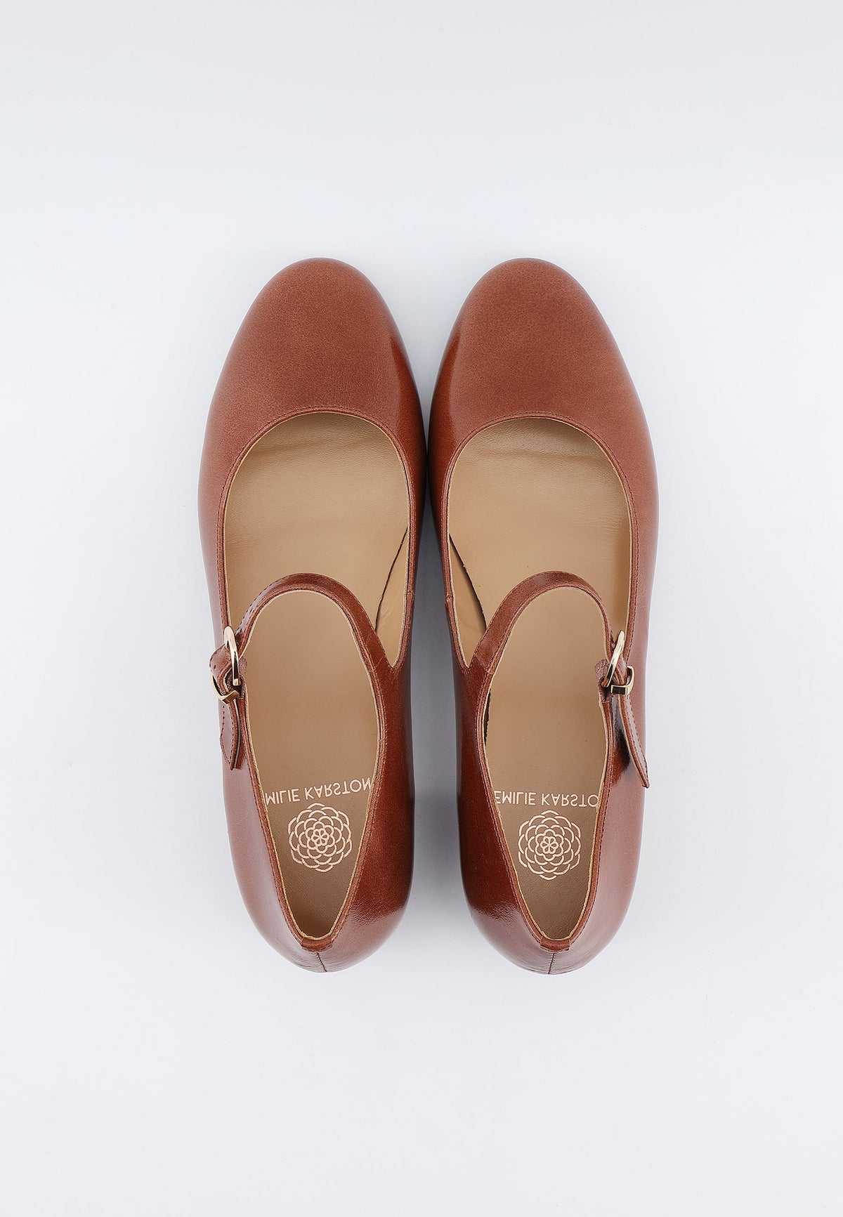 Dorie Ballet Flats - Smooth Cognac