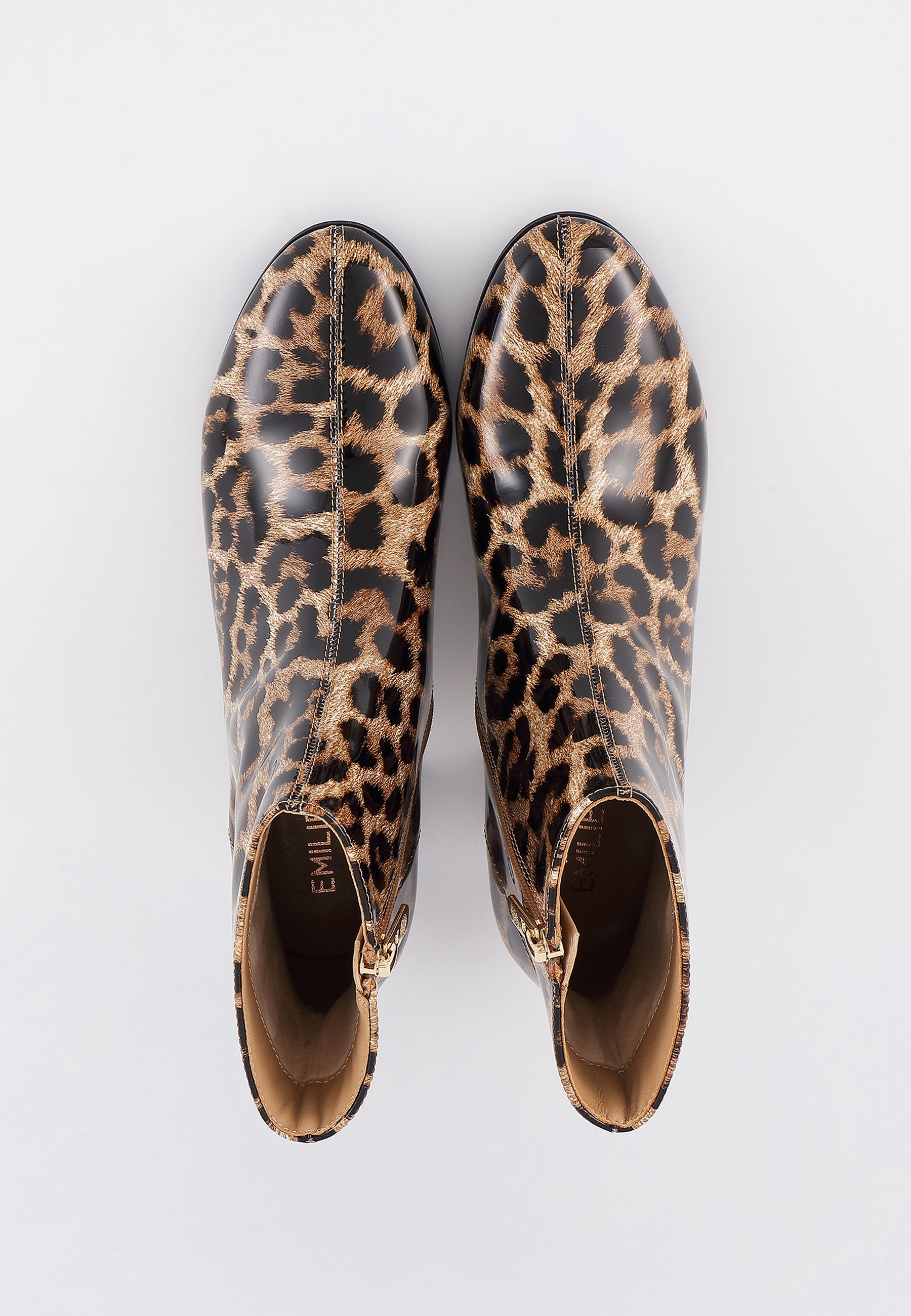 Botines London - Leopardo Camel