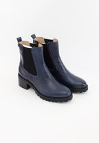 Maxime Ankle Boots - Navy
